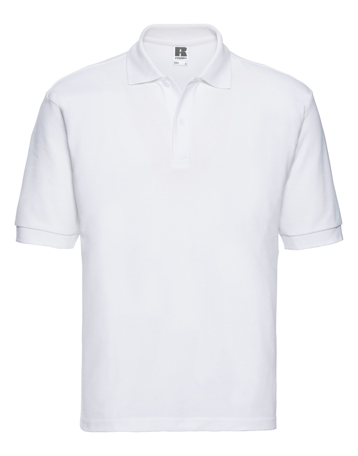 Men's Classic Polycotton Polo - White