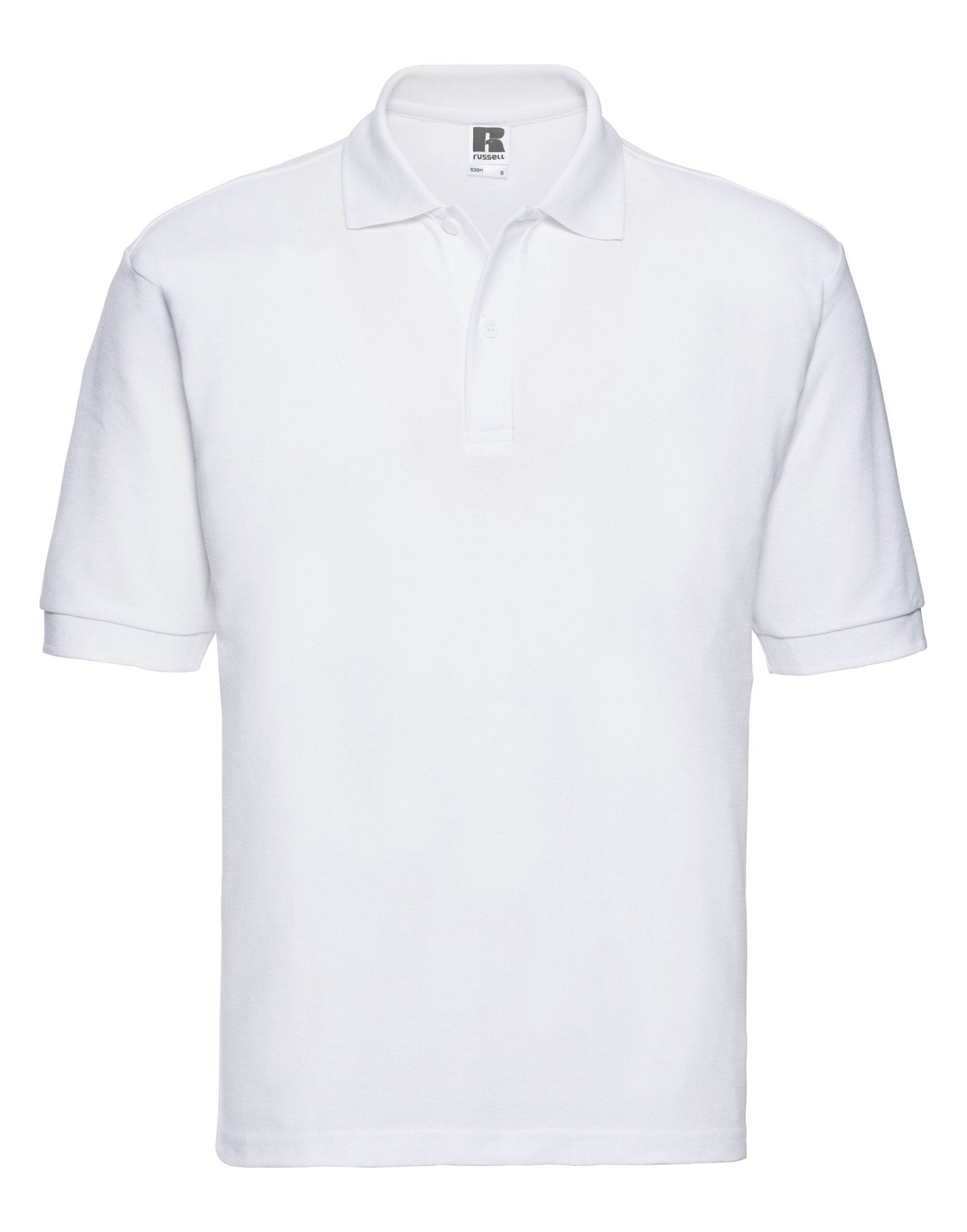 Men's Classic Polycotton Polo - White