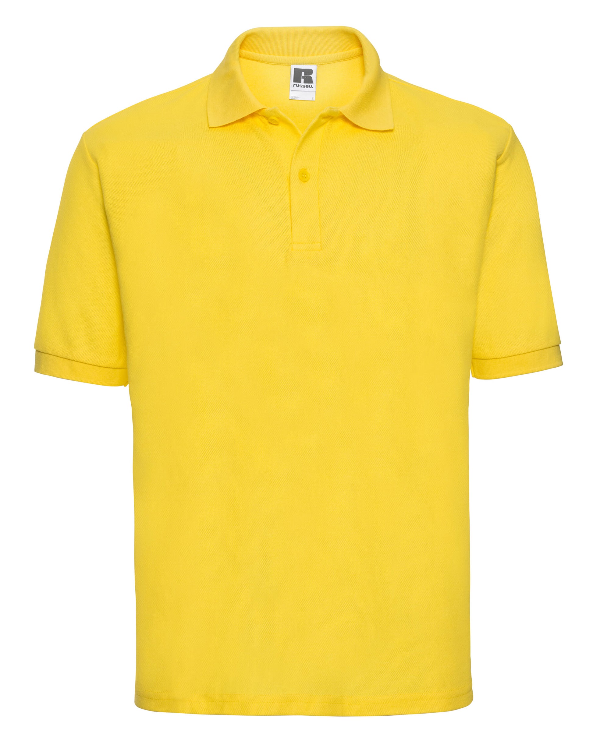 Men's Classic Polycotton Polo - Yellow