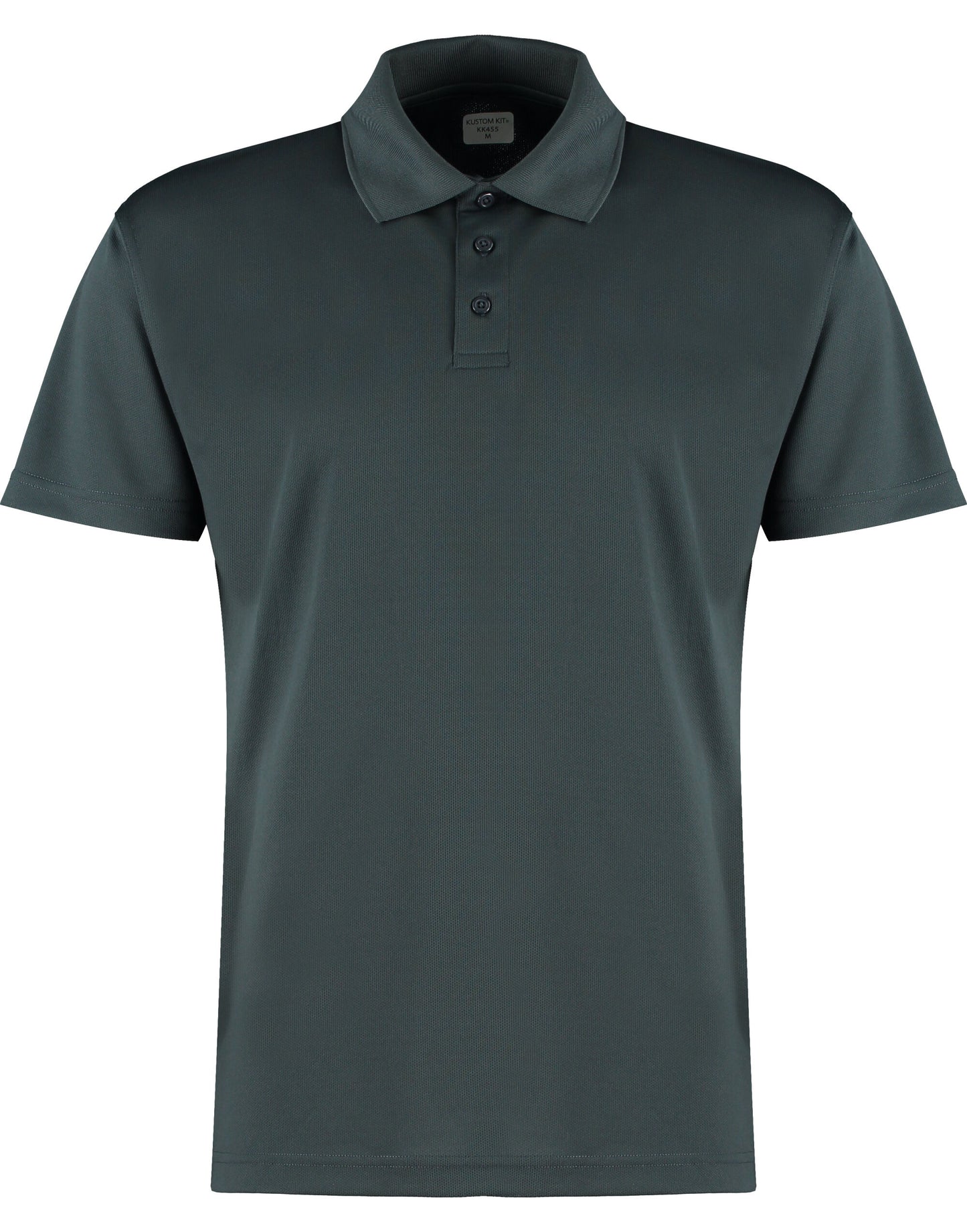 Regular Fit Micro Mesh Polo with Cooltex® Plus - Graphite