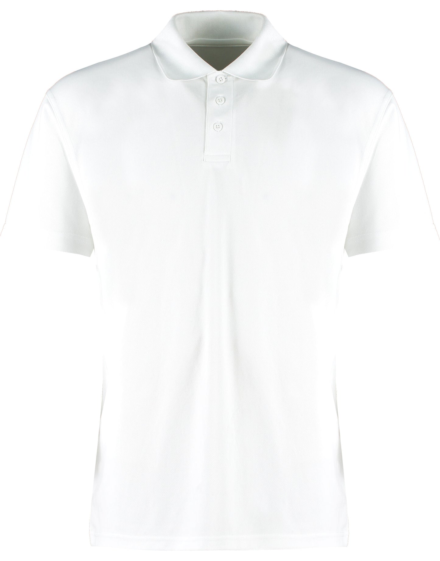 Regular Fit Micro Mesh Polo with Cooltex® Plus - White