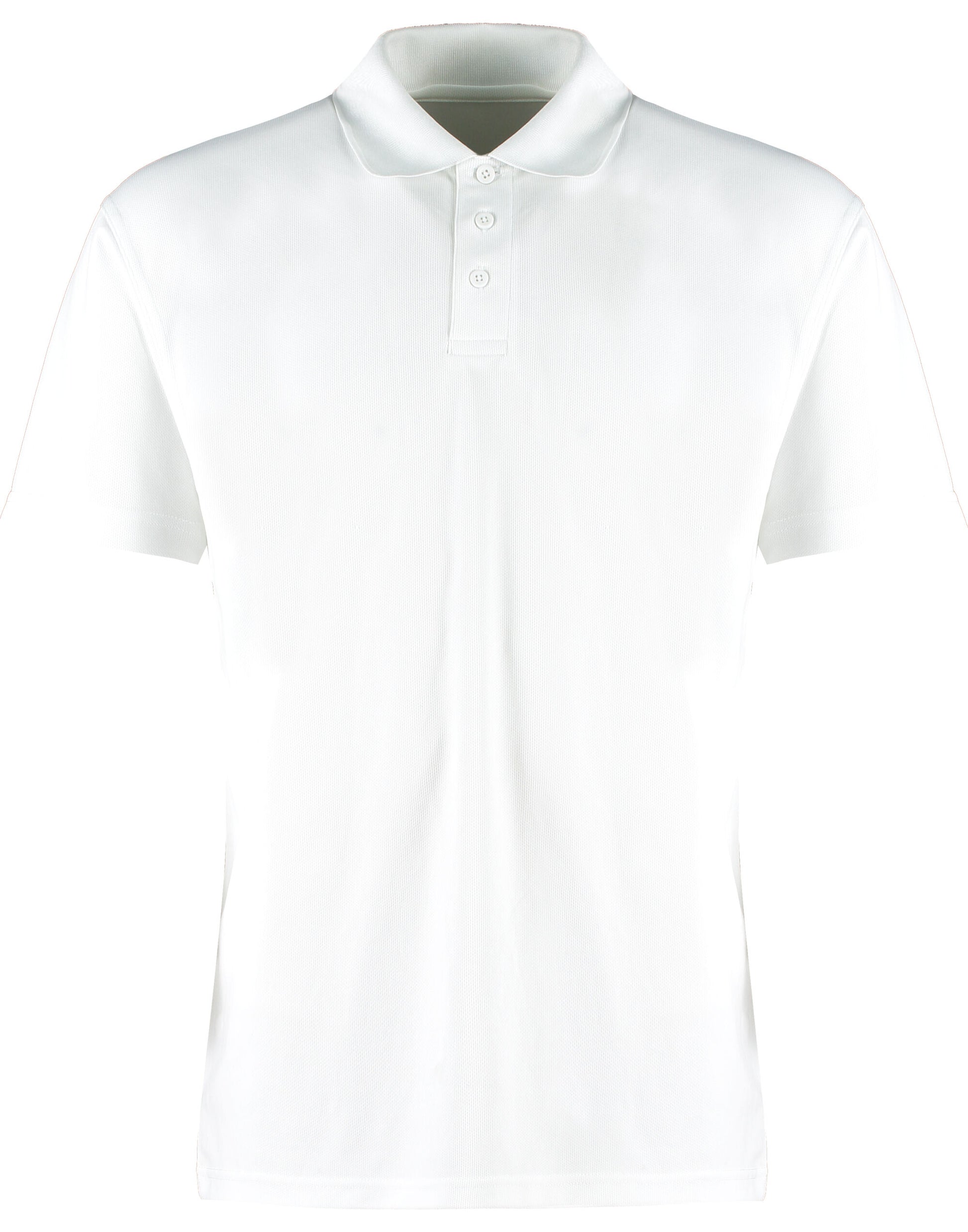 Regular Fit Micro Mesh Polo with Cooltex® Plus - White