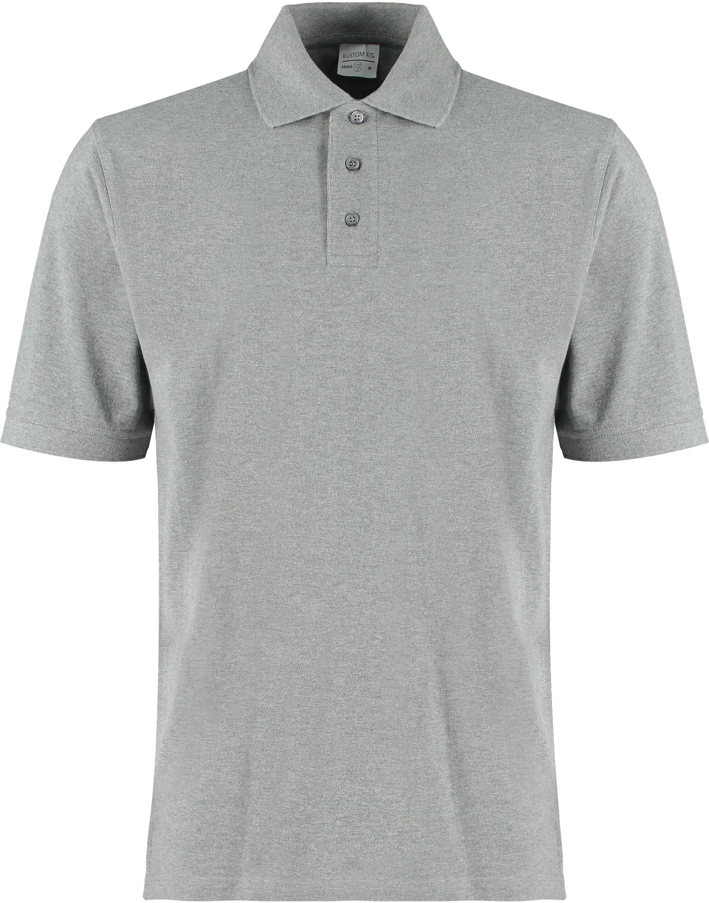 Classic Fit Cotton Klassic Superwash® 60 Polo - Heather Grey Marl