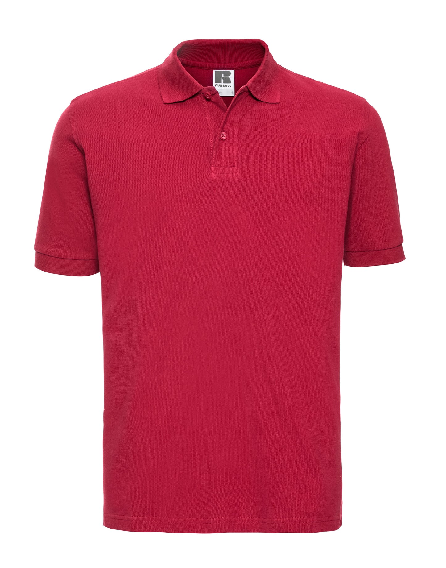 Men's Classic Cotton Polo - Classic Red