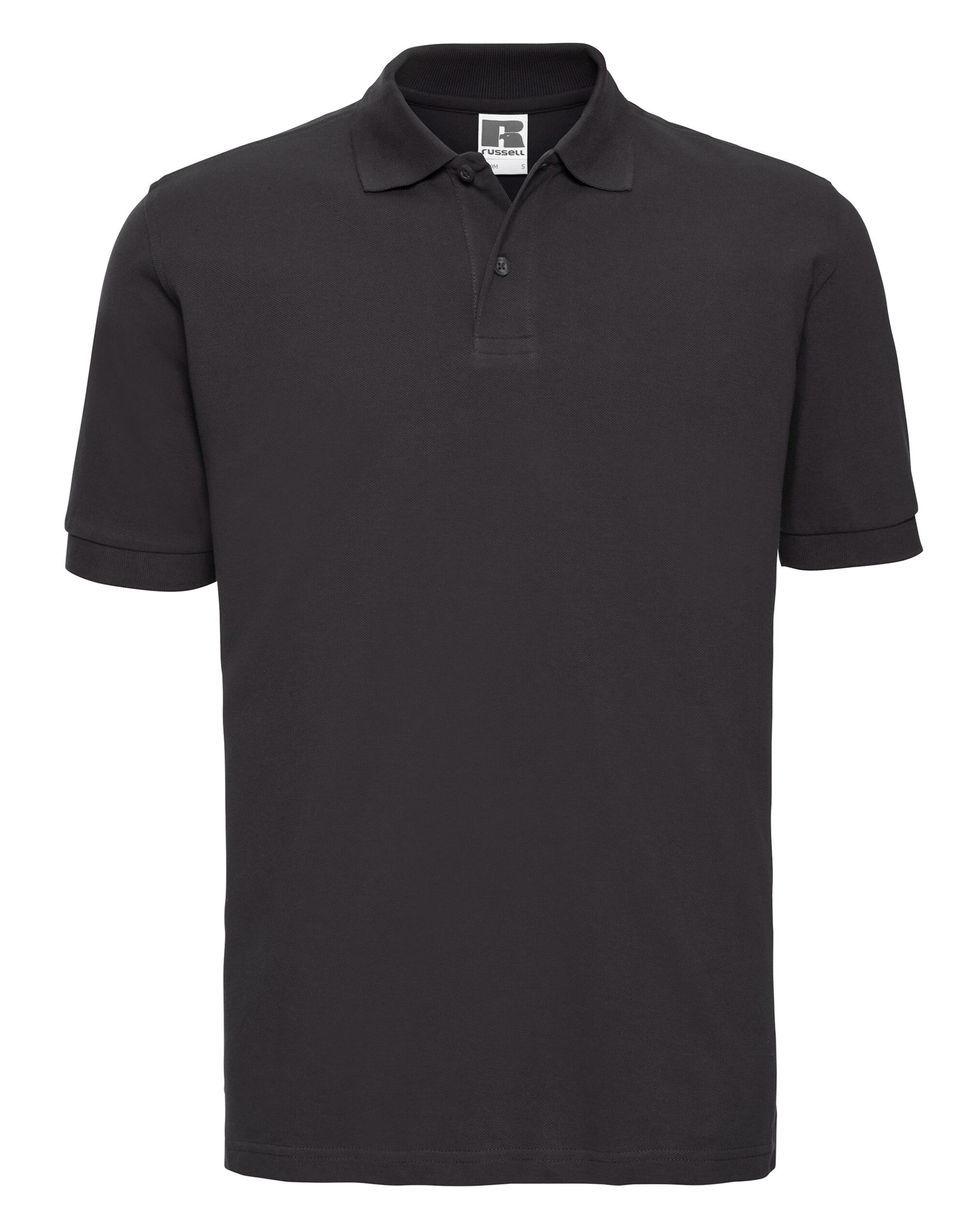 Men's Classic Cotton Polo - Black