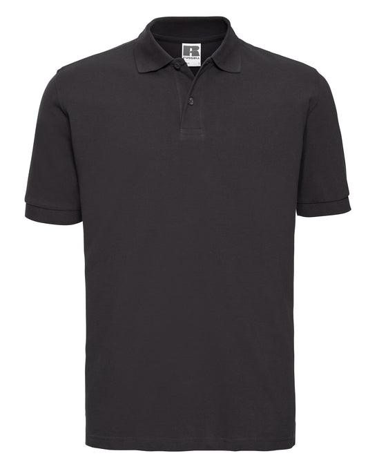 Men's Classic Cotton Polo - Black