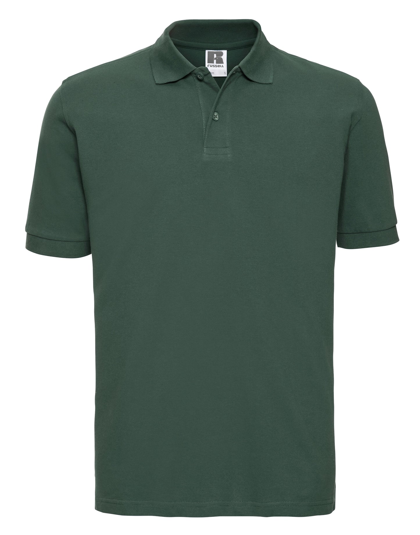 Men's Classic Cotton Polo - Bottle Green