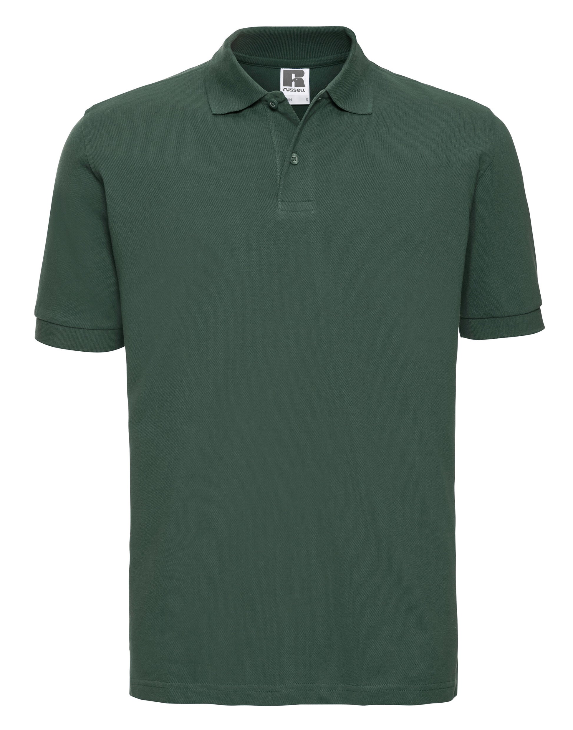 Men's Classic Cotton Polo - Bottle Green