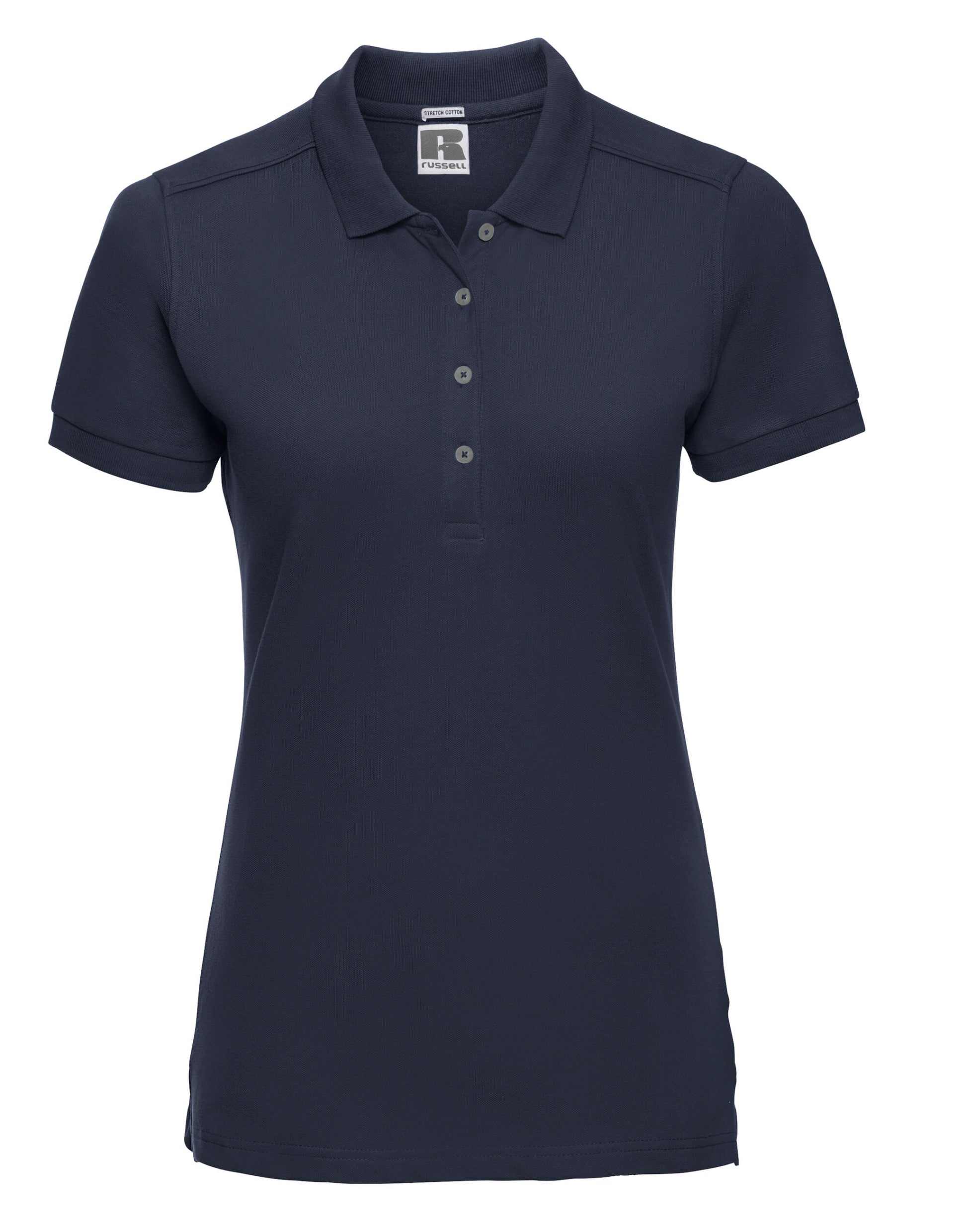 Ladies' Fitted Stretch Polo - French Navy