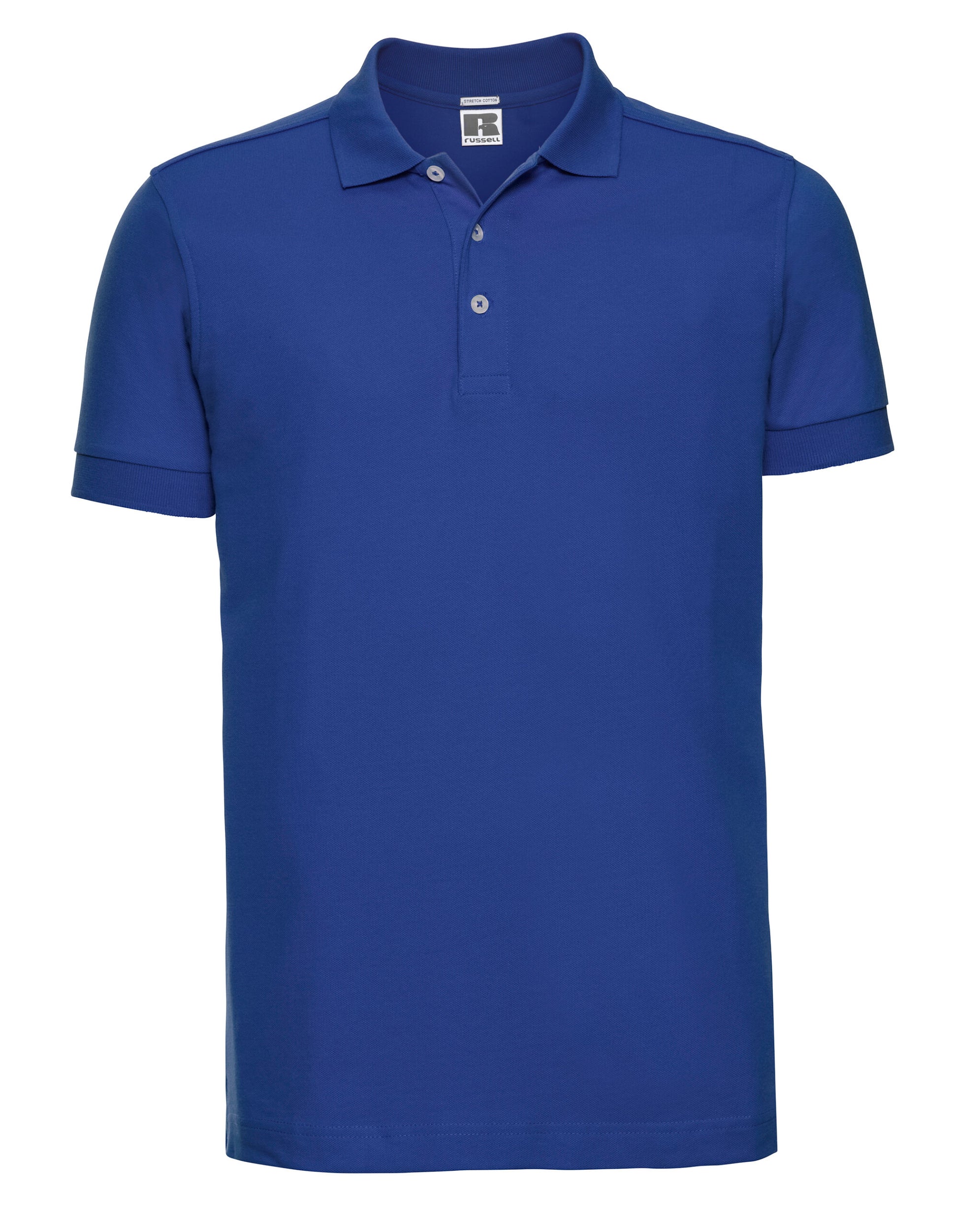 Men's Fitted Stretch Polo - Bright Royal