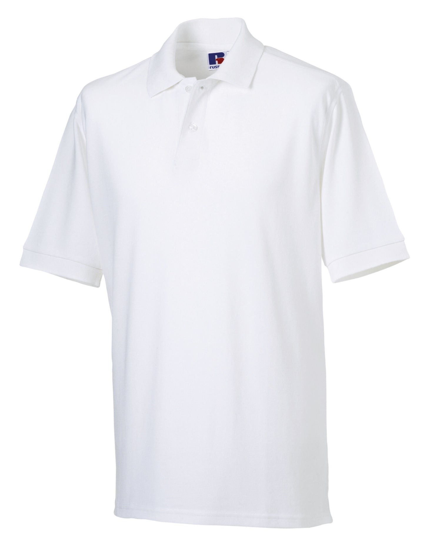 Men's Classic Cotton Polo - White