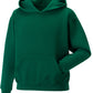 Kids Hooded Sweatshirt - Bottle Green