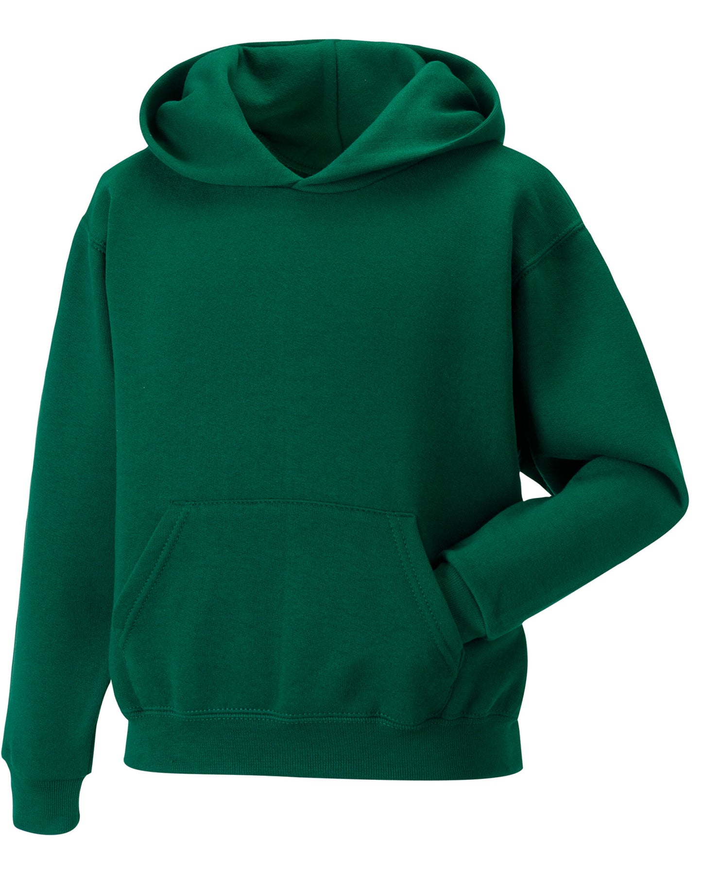 Kids Hooded Sweatshirt - Bottle Green