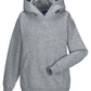 Kids Hooded Sweatshirt - Light Oxford