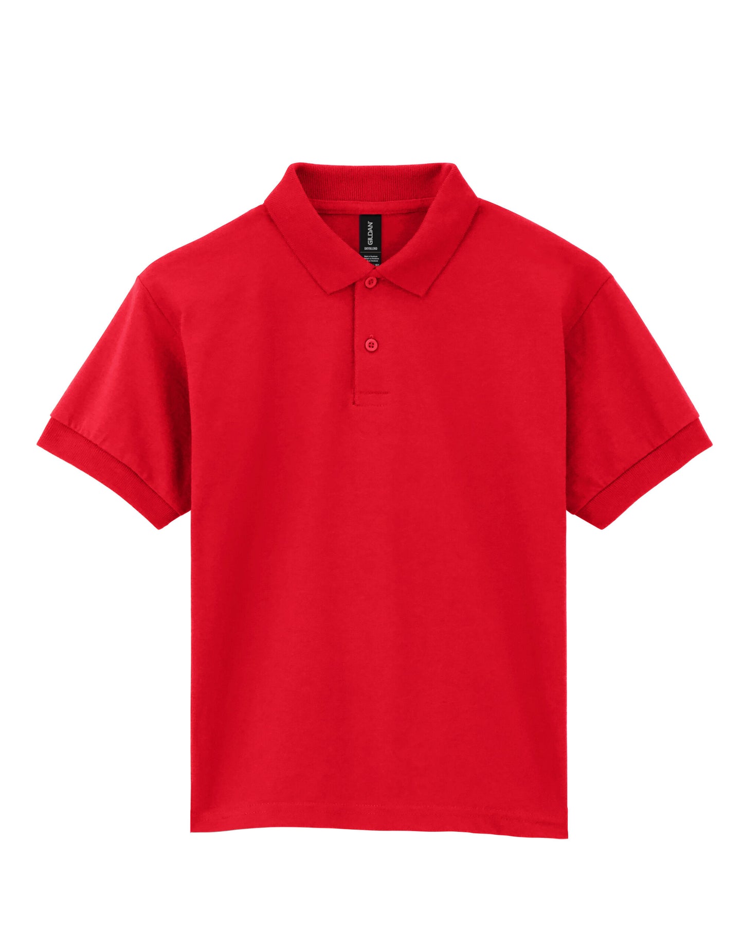 DryBlend® Youth Jersey Polo - Red
