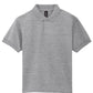 DryBlend® Youth Jersey Polo - Sport Grey