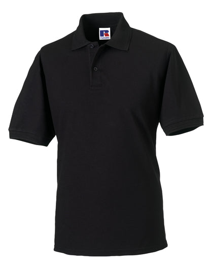 Hardwearing Polycotton Polo - Black