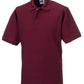 Hardwearing Polycotton Polo - Burgundy