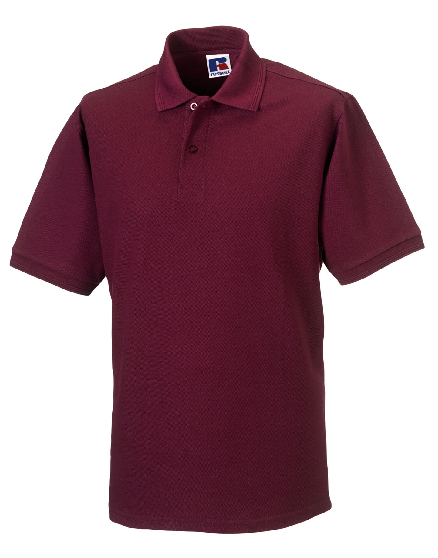 Hardwearing Polycotton Polo - Burgundy