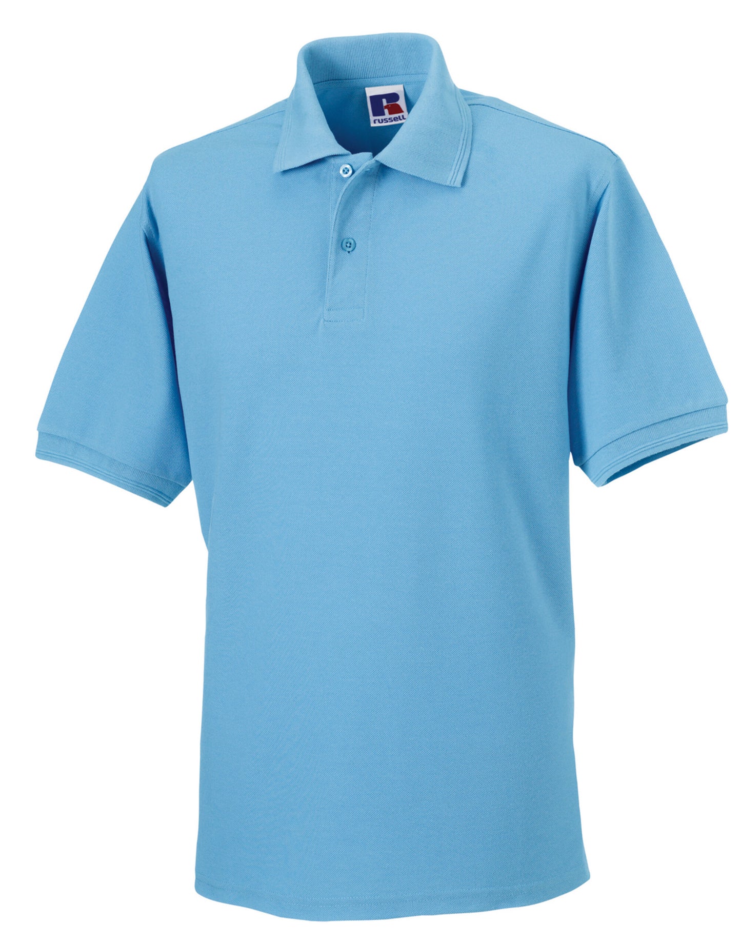 Hardwearing Polycotton Polo - Sky Blue