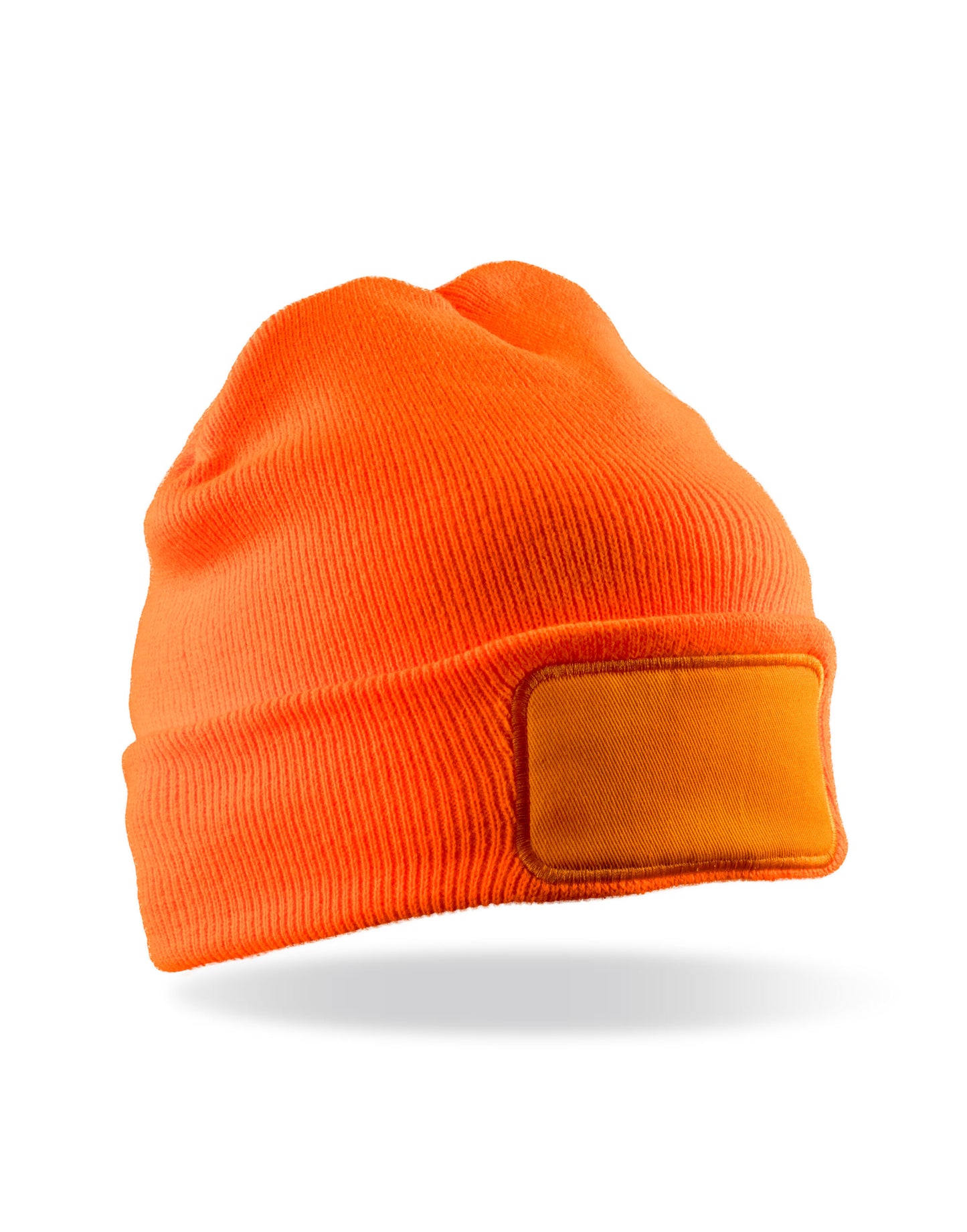 Recycled Thinsulate™ Printers Beanie - Fluorescent Orange