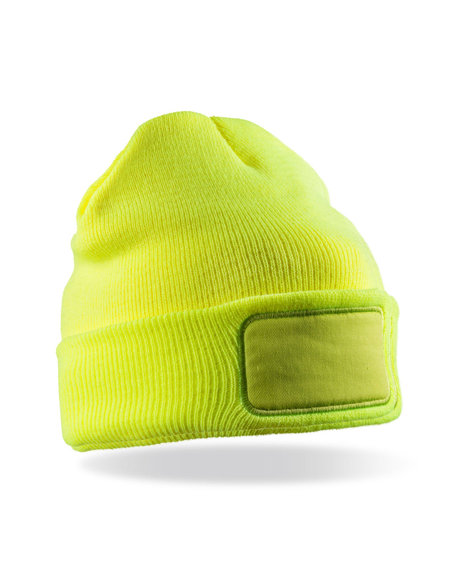 Recycled Thinsulate™ Printers Beanie - Fluoresent Yellow