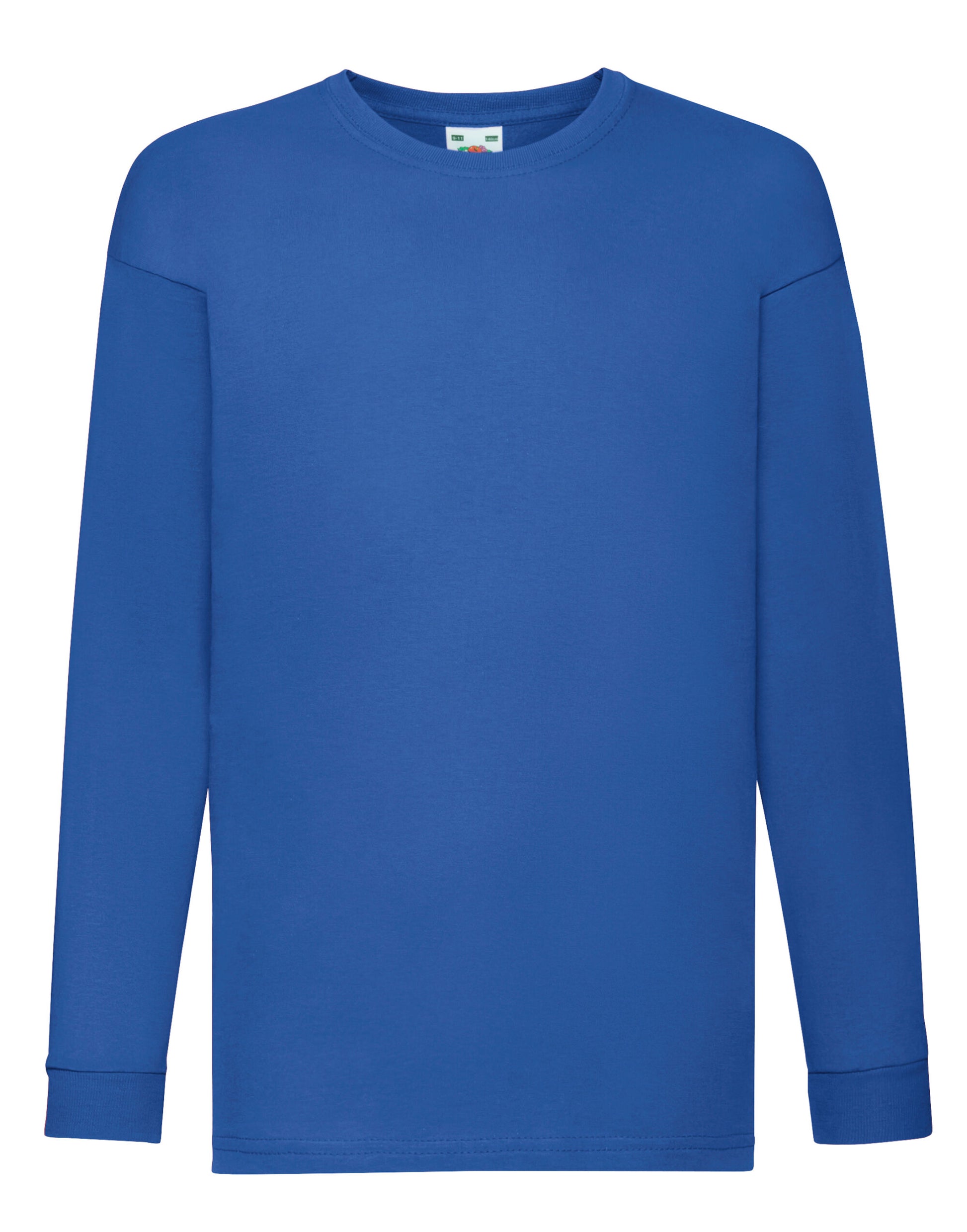 Kid's Valueweight Long Sleeve T - Royal