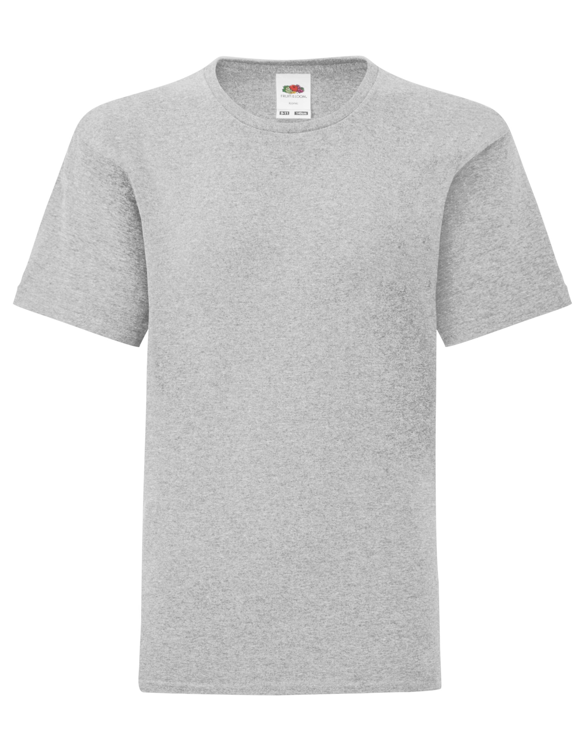 Kid's Iconic 150 T - Heather Grey