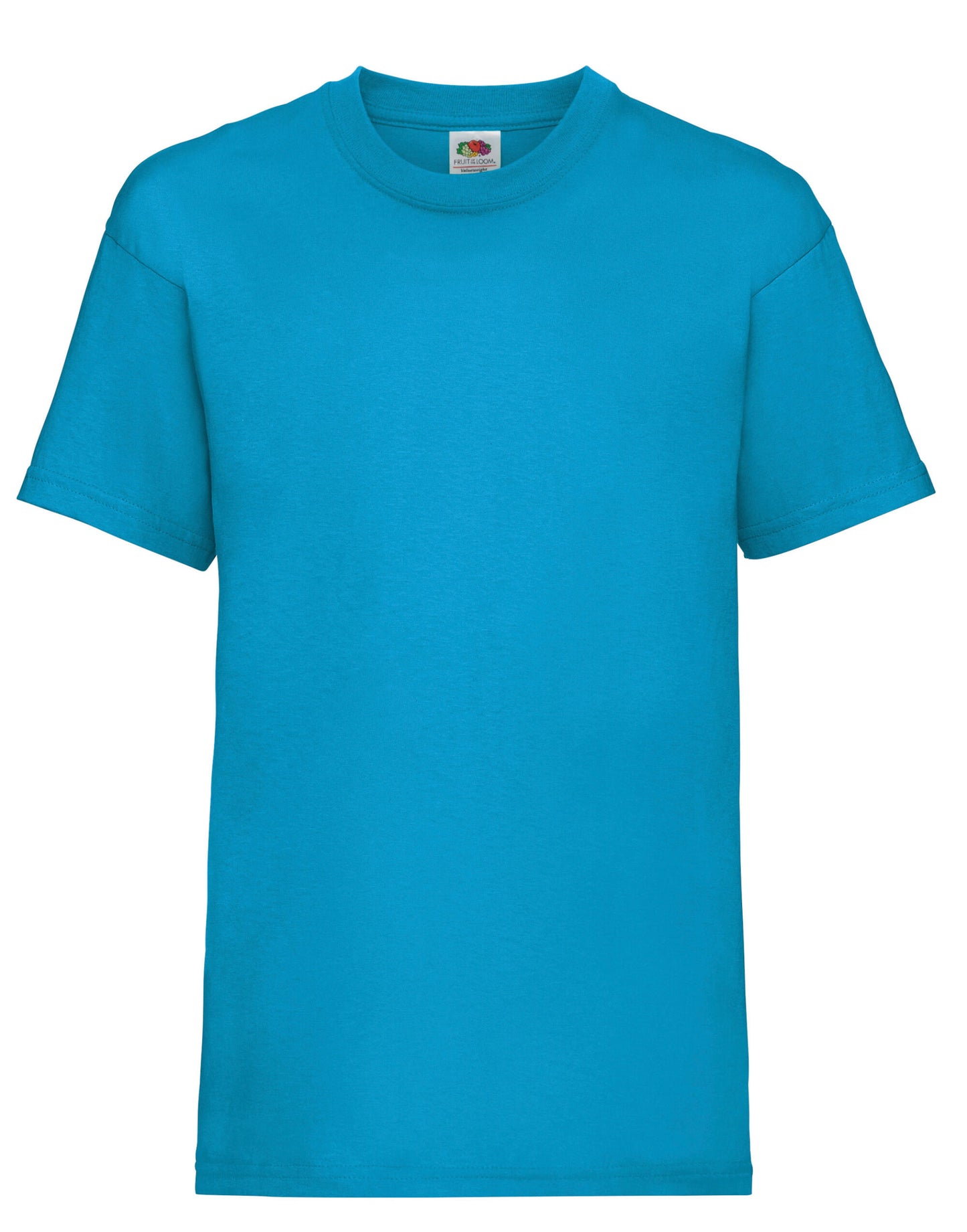 Kid's Valueweight T - Azure Blue