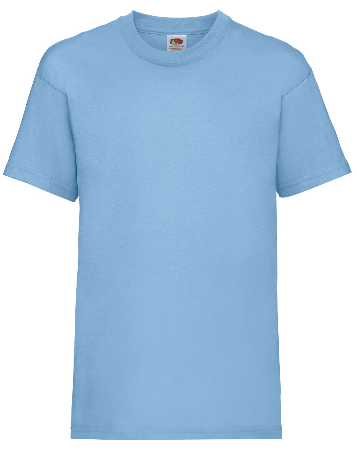 Kid's Valueweight T - Sky Blue