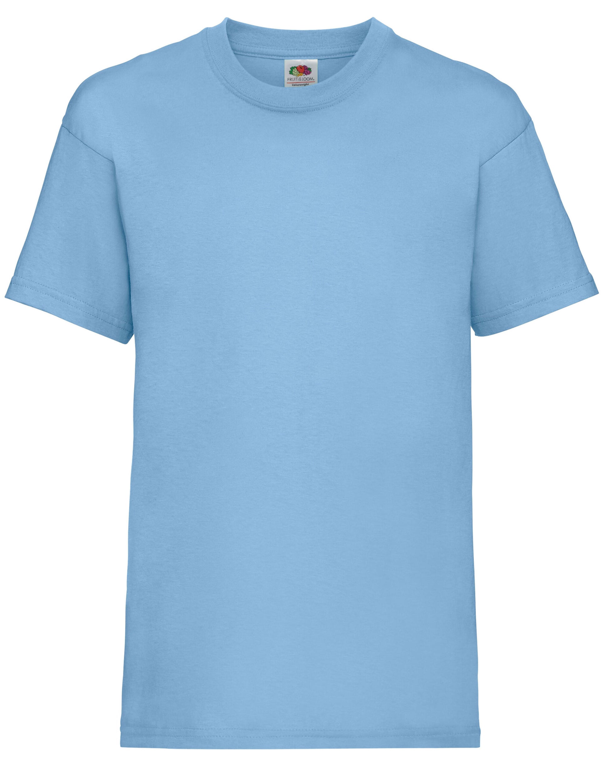 Kid's Valueweight T - Sky Blue