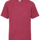 Kid's Valueweight T - Vintage Heather Red