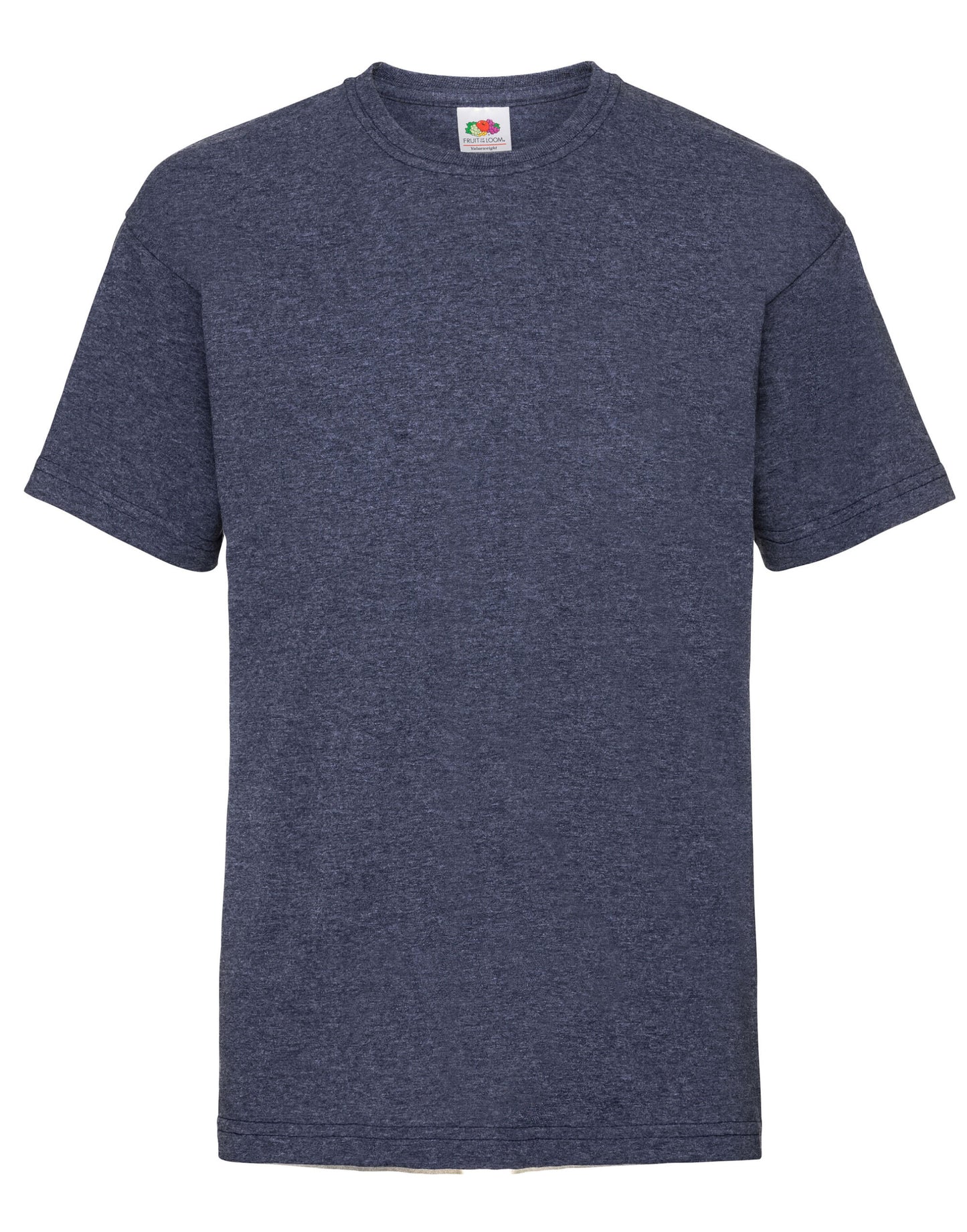 Kid's Valueweight T - Vintage Heather Navy