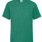 Kid's Valueweight T - Retro Heather Green