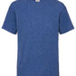 Kid's Valueweight T - Retro Heather Royal