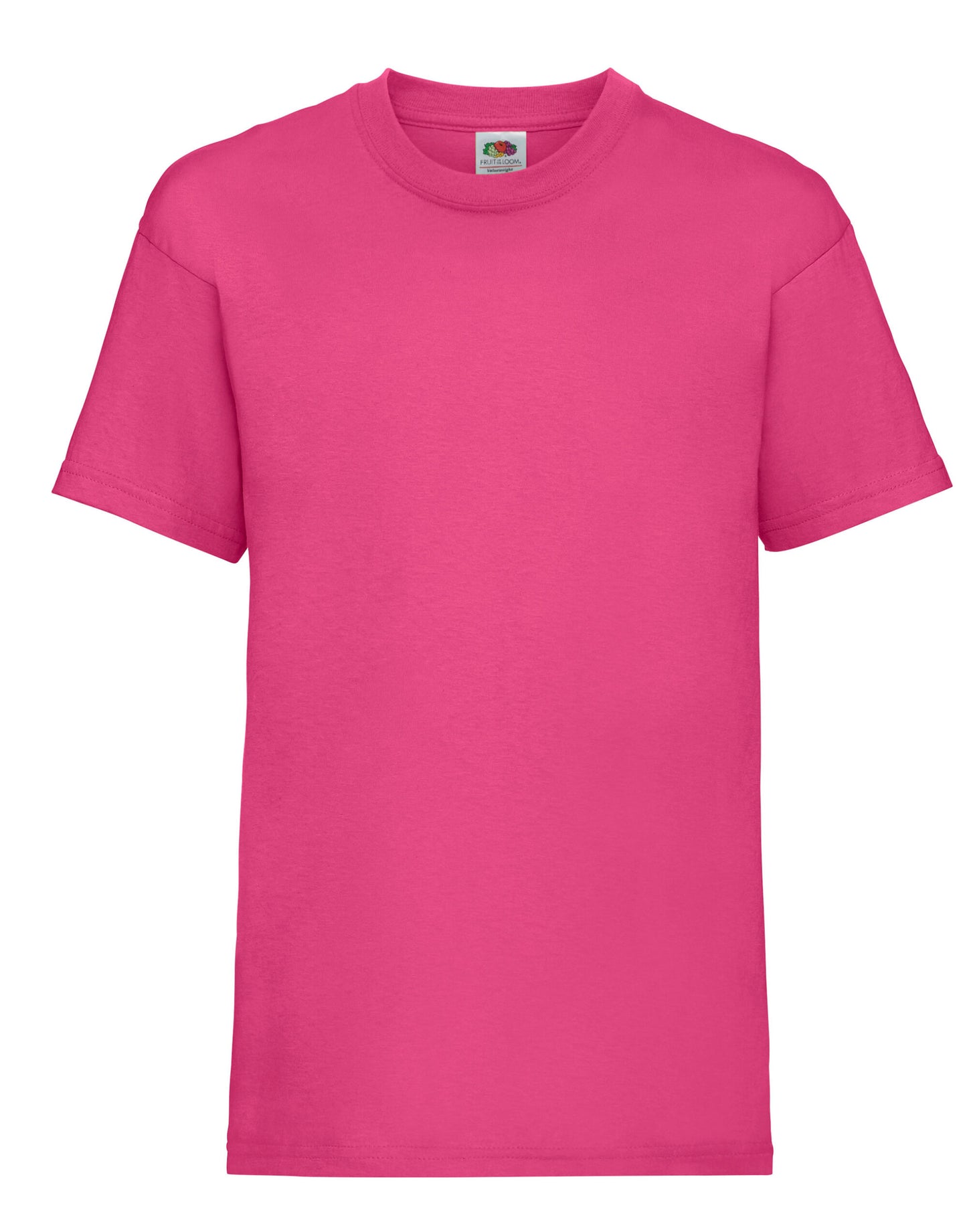Kid's Valueweight T - Fuchsia