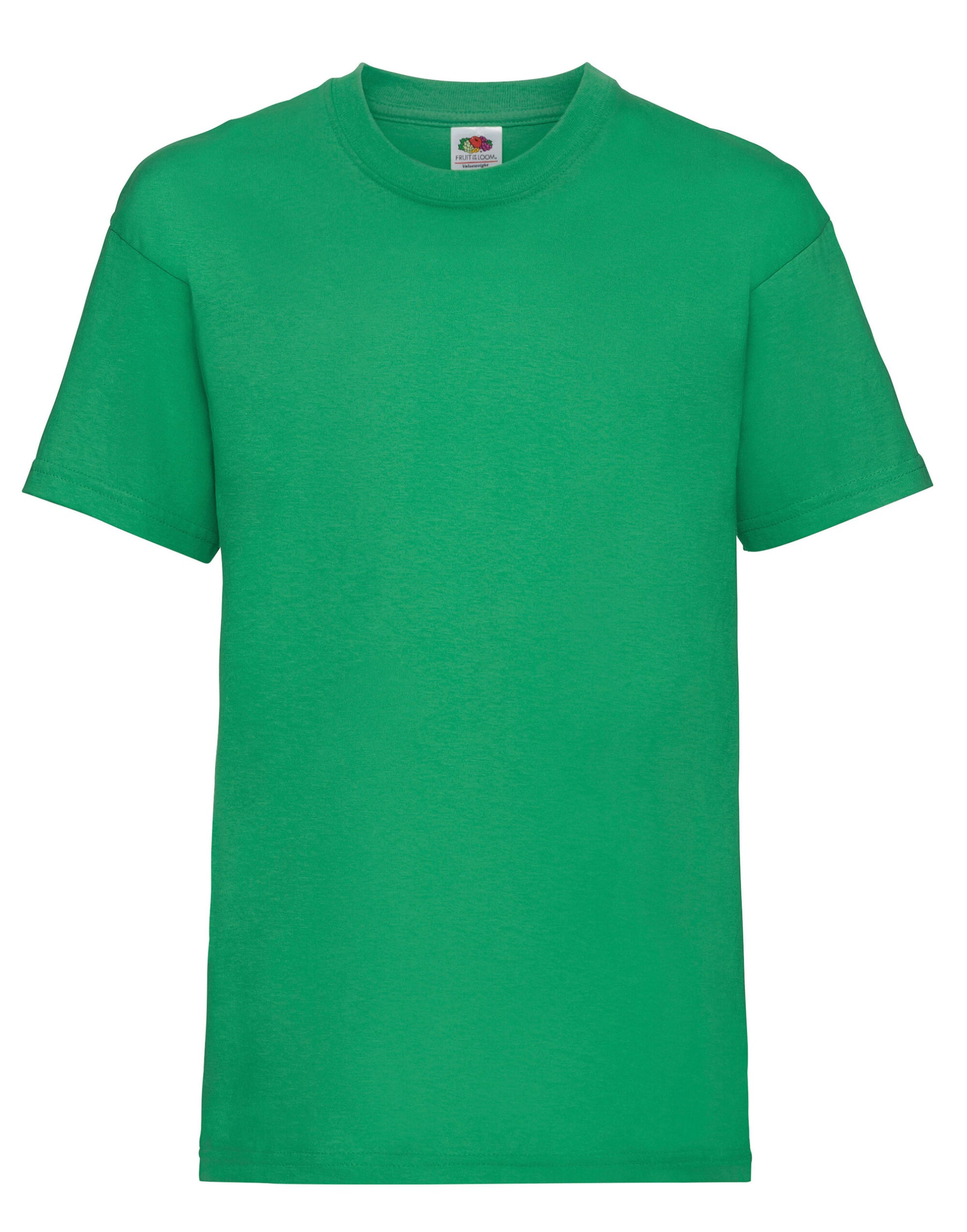 Kid's Valueweight T - Kelly Green