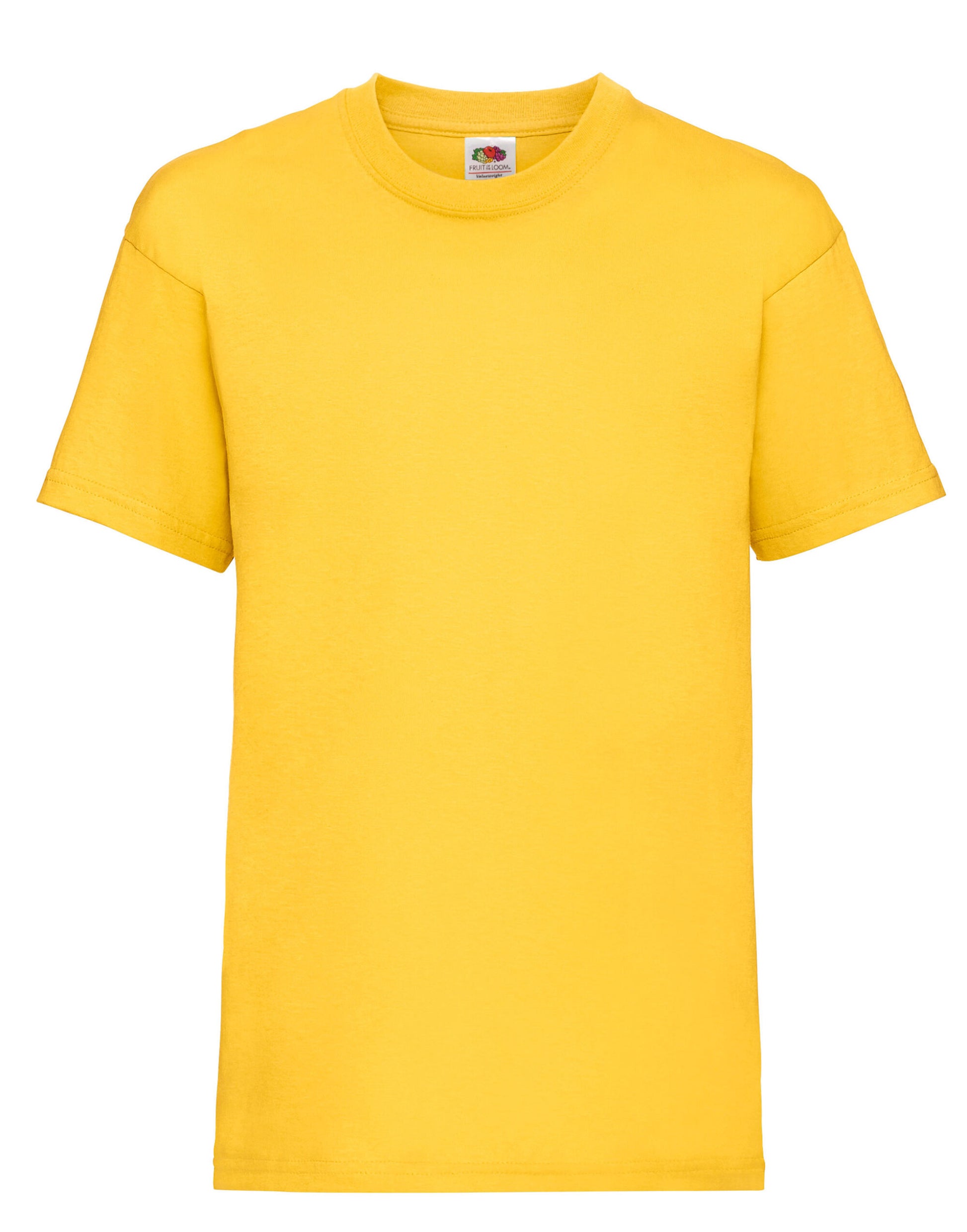 Kid's Valueweight T - Yellow