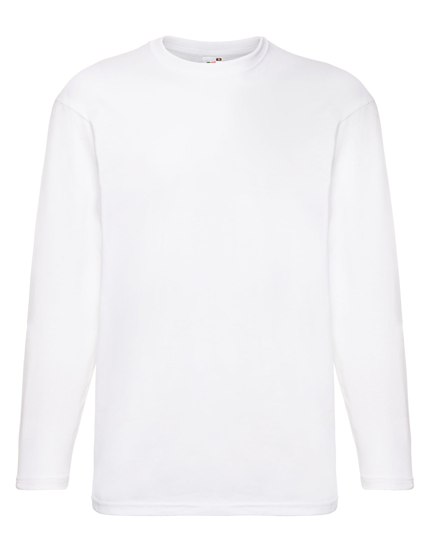 Men's Valueweight Long Sleeve T-Shirt - White