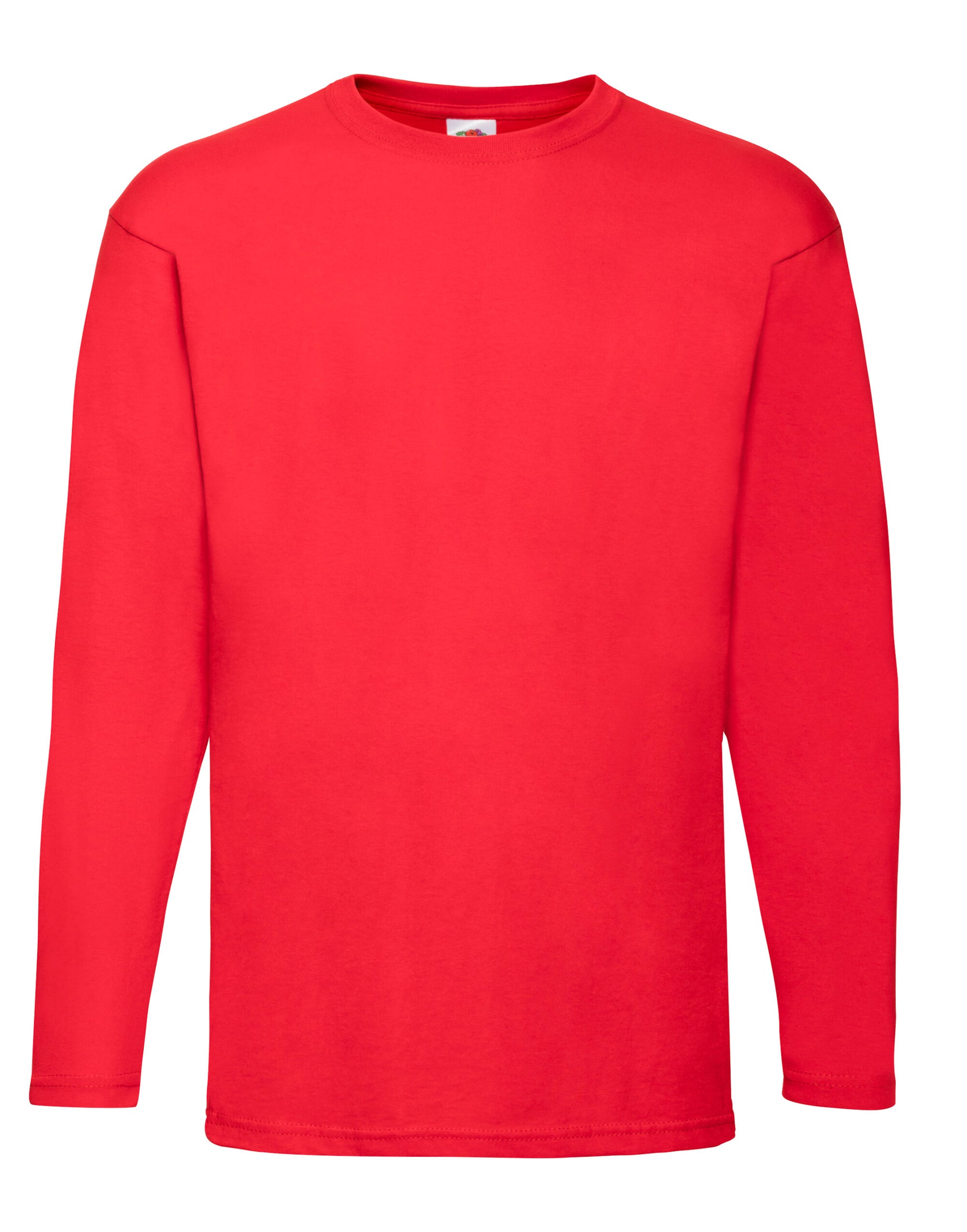 Men's Valueweight Long Sleeve T-Shirt - Red