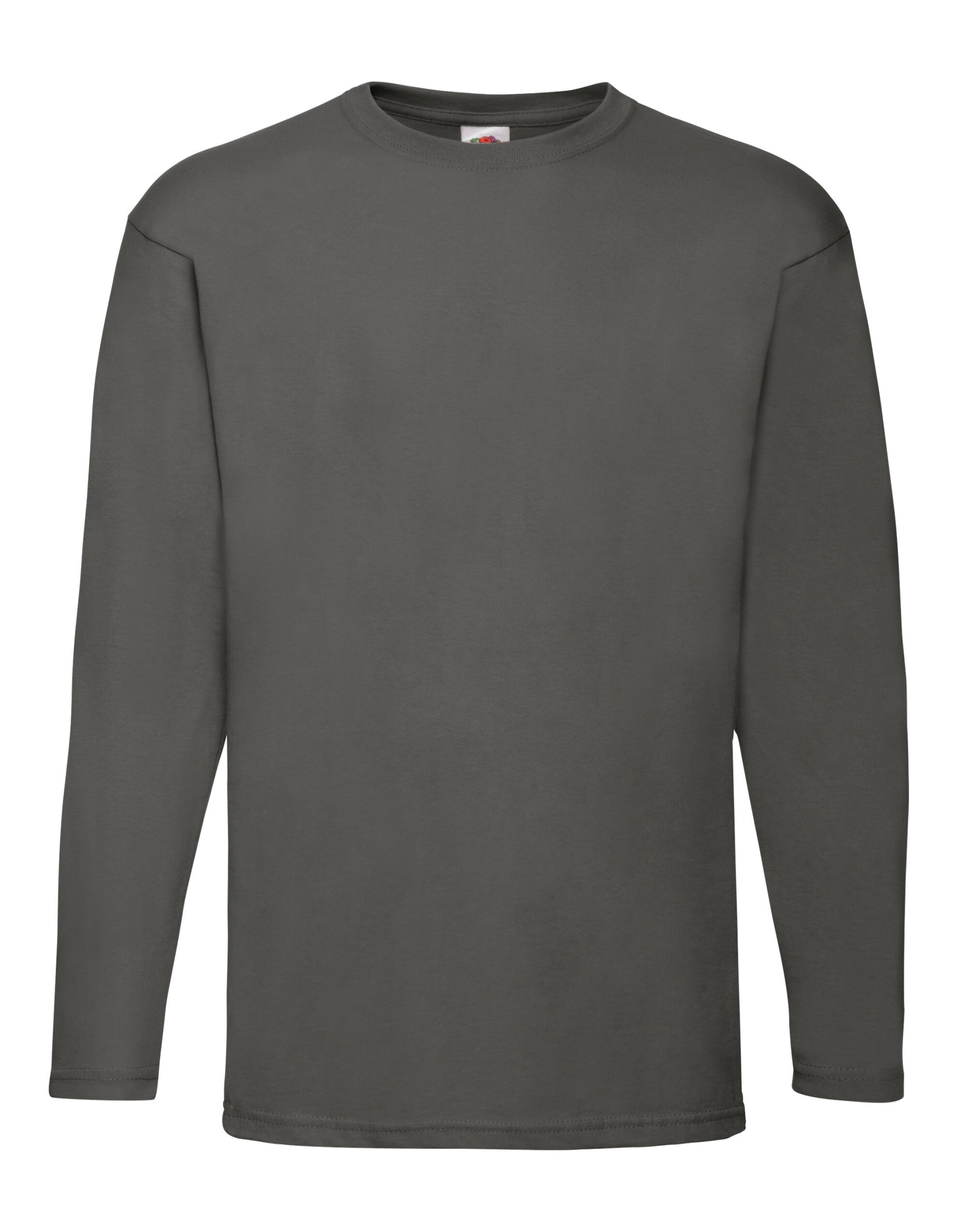 Men's Valueweight Long Sleeve T-Shirt - Light Graphite