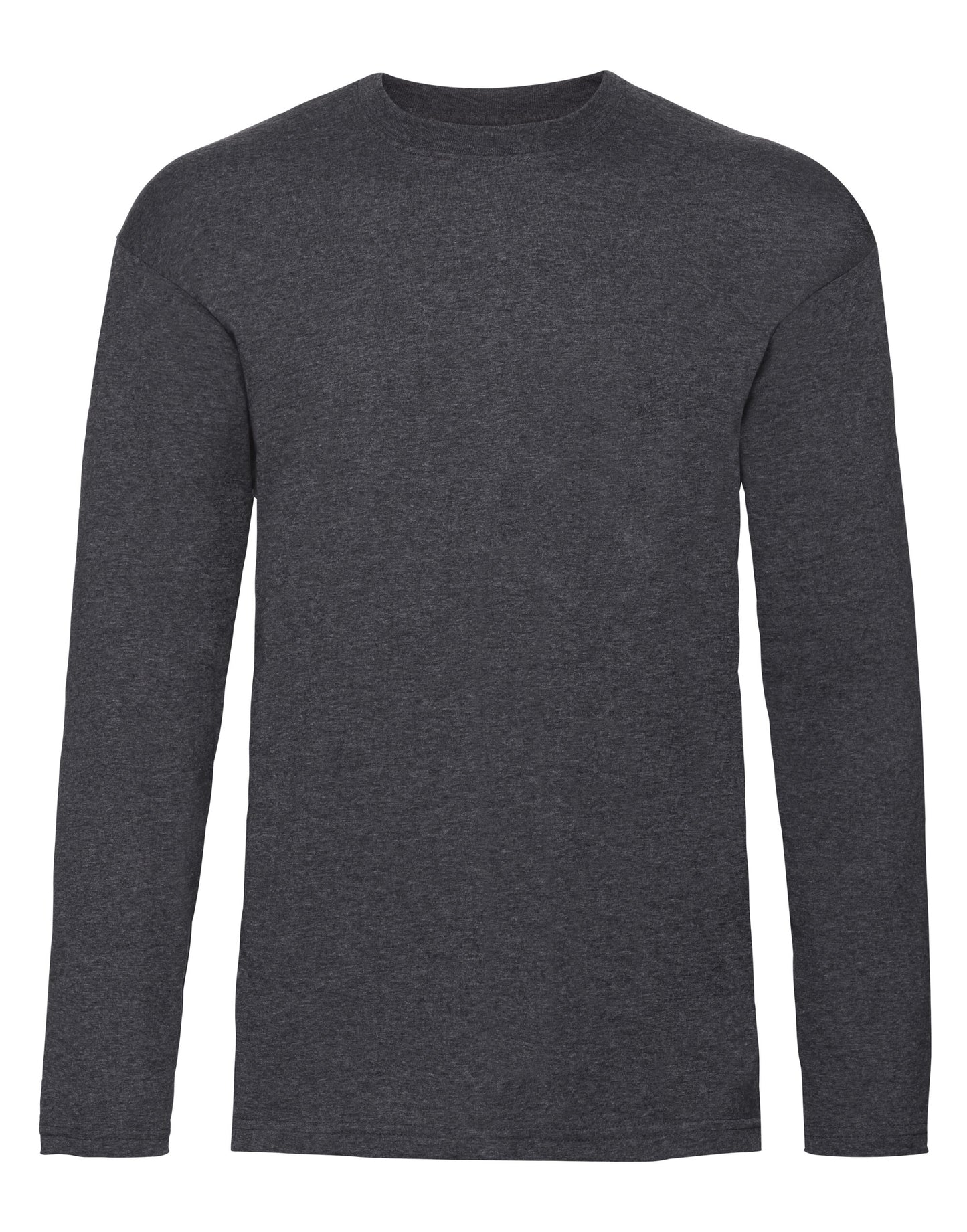 Men's Valueweight Long Sleeve T-Shirt - Dark Heather