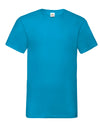 Men's Valueweight V-Neck T - Azure Blue