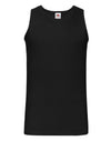 Men's Valueweight Athletic Vest - Black