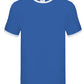 Men's Valueweight Ringer T - Royal/White