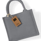 Jute Mini Gift Bag - Graphite Grey/Graphite Grey