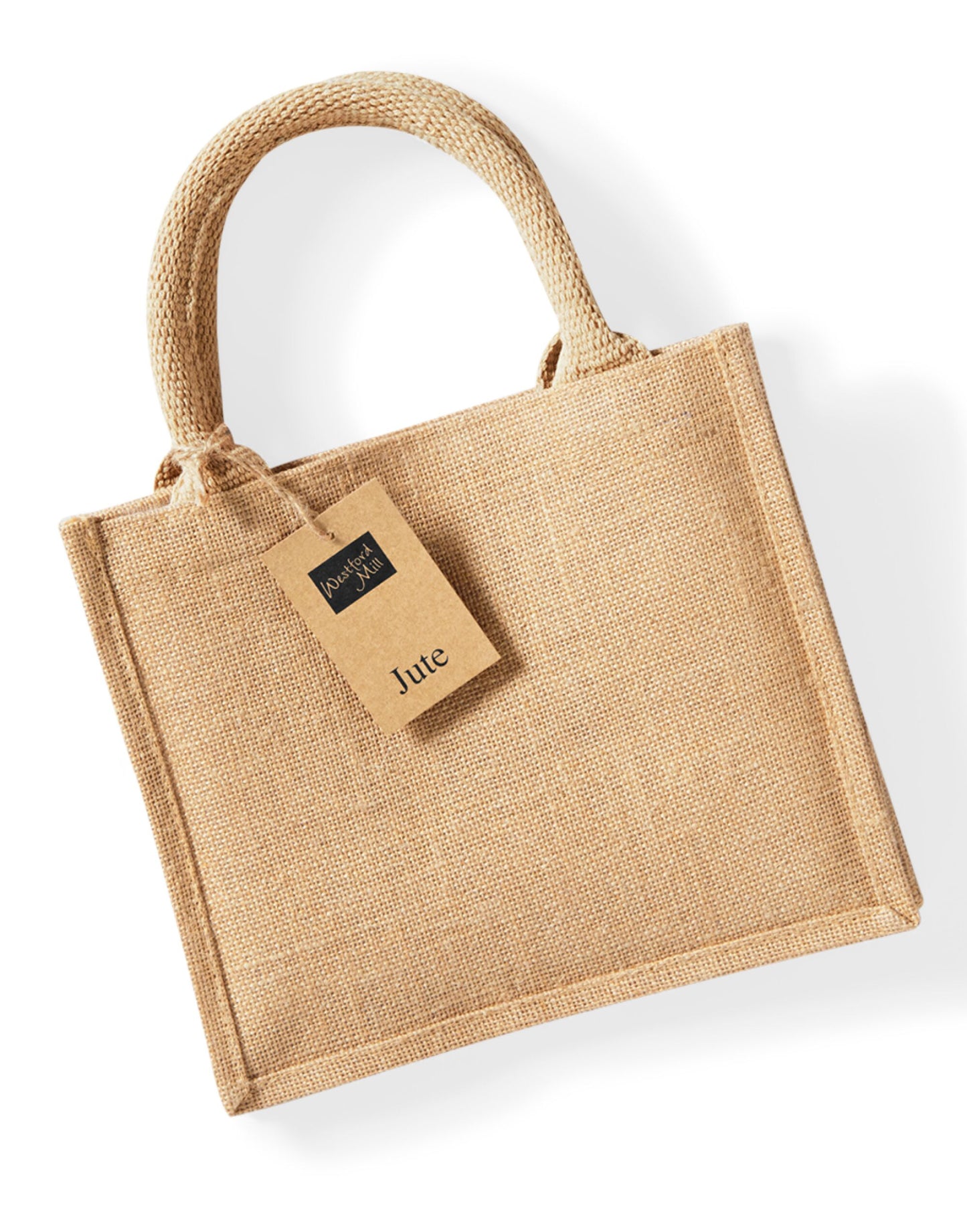 Jute Mini Gift Bag - Natural