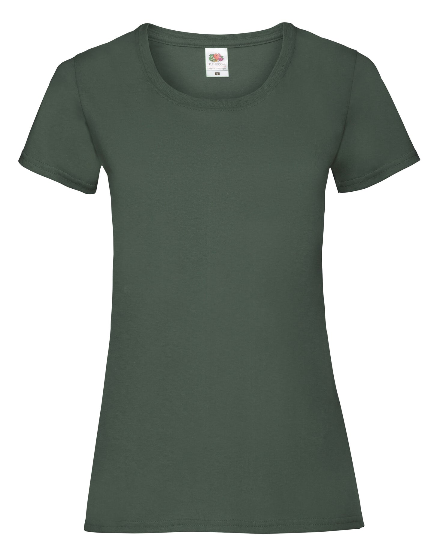 Ladies' Valueweight T - Bottle Green