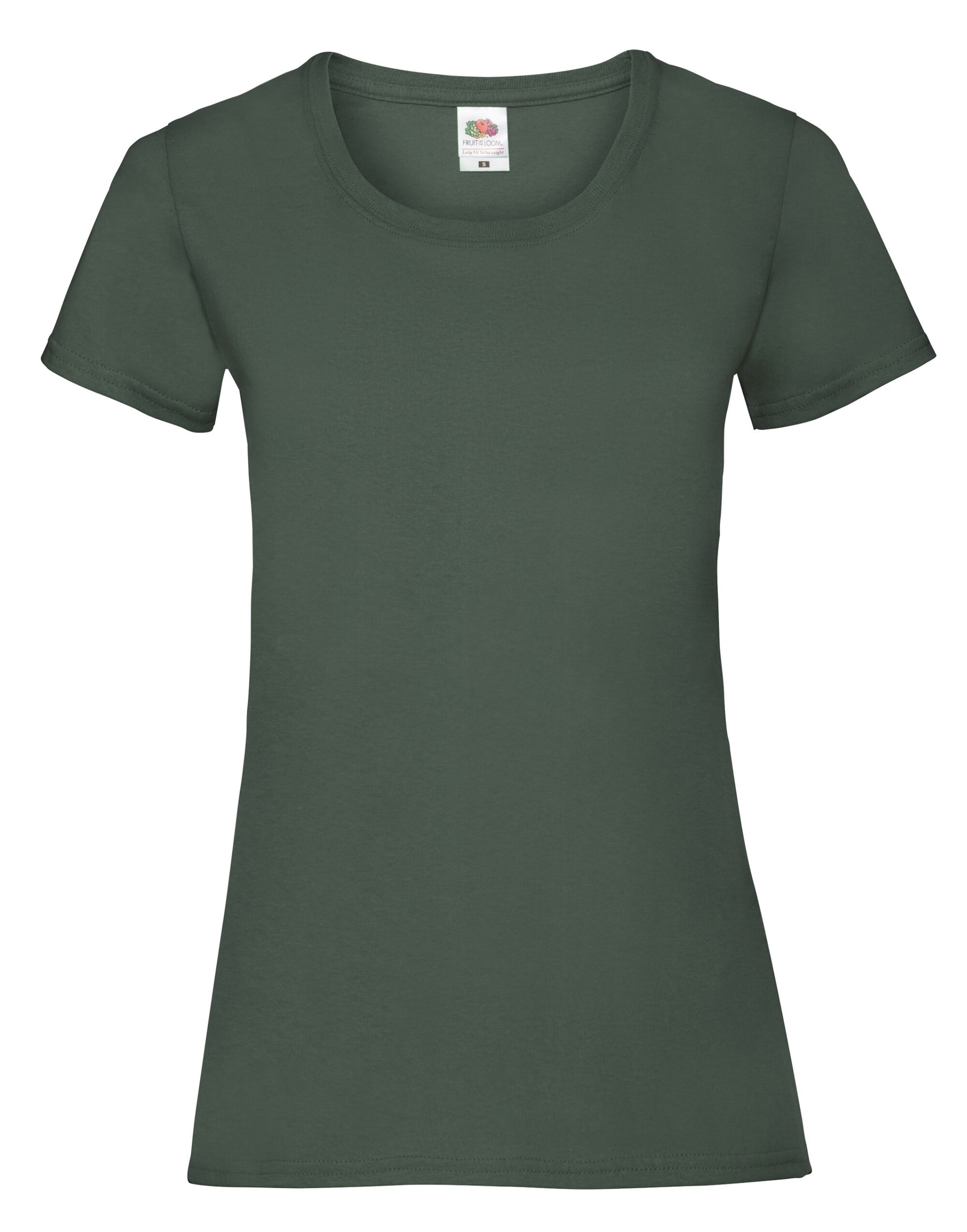 Ladies' Valueweight T - Bottle Green