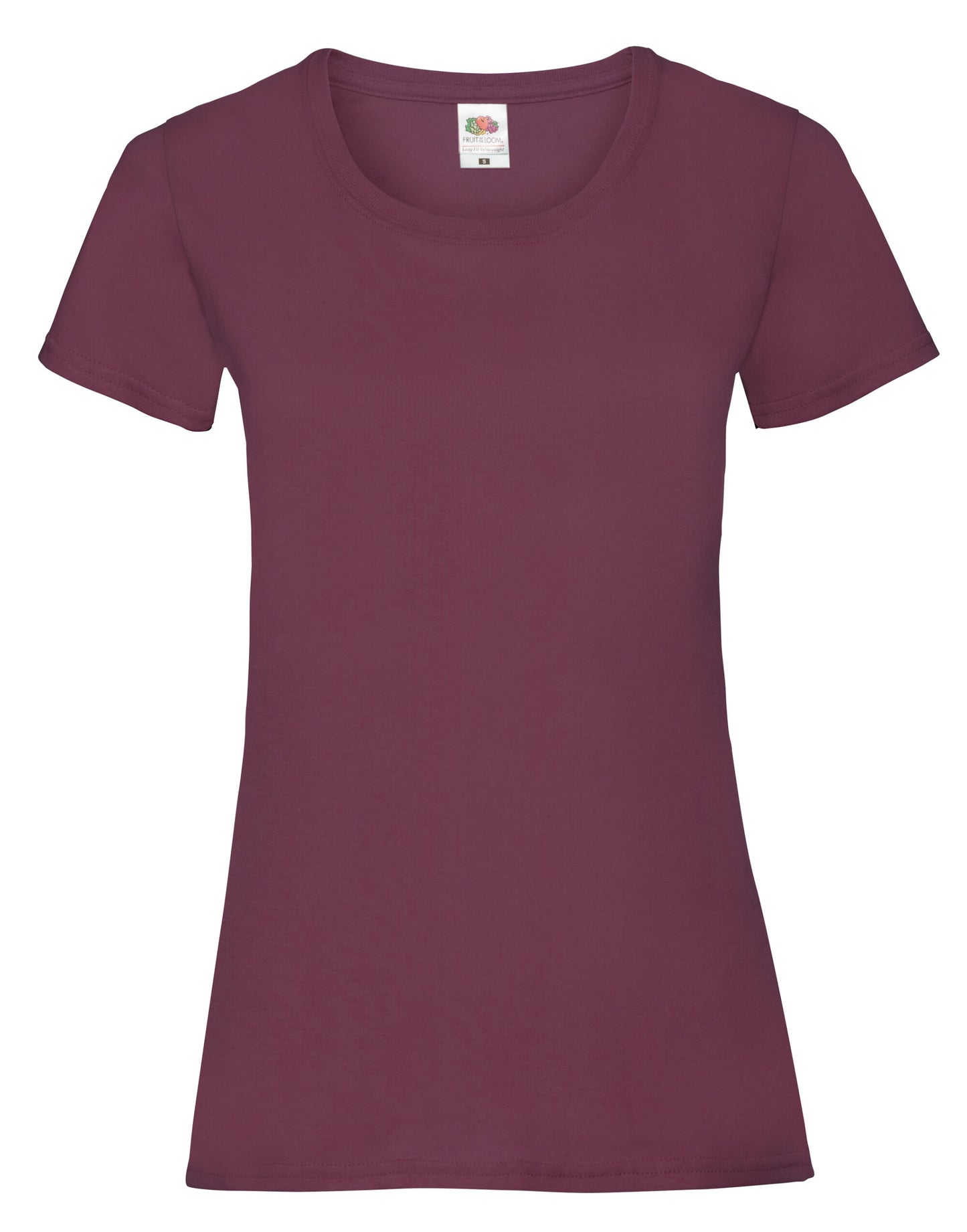 Ladies' Valueweight T - Burgundy